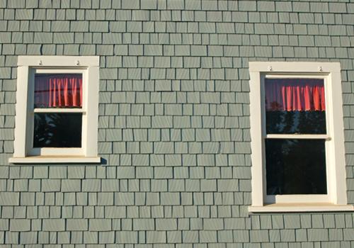Closeup of a home with Windows and Siding in Batavia IL