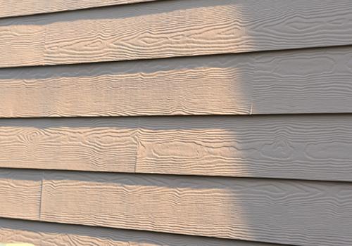 Closeup of Siding in St. Charles IL